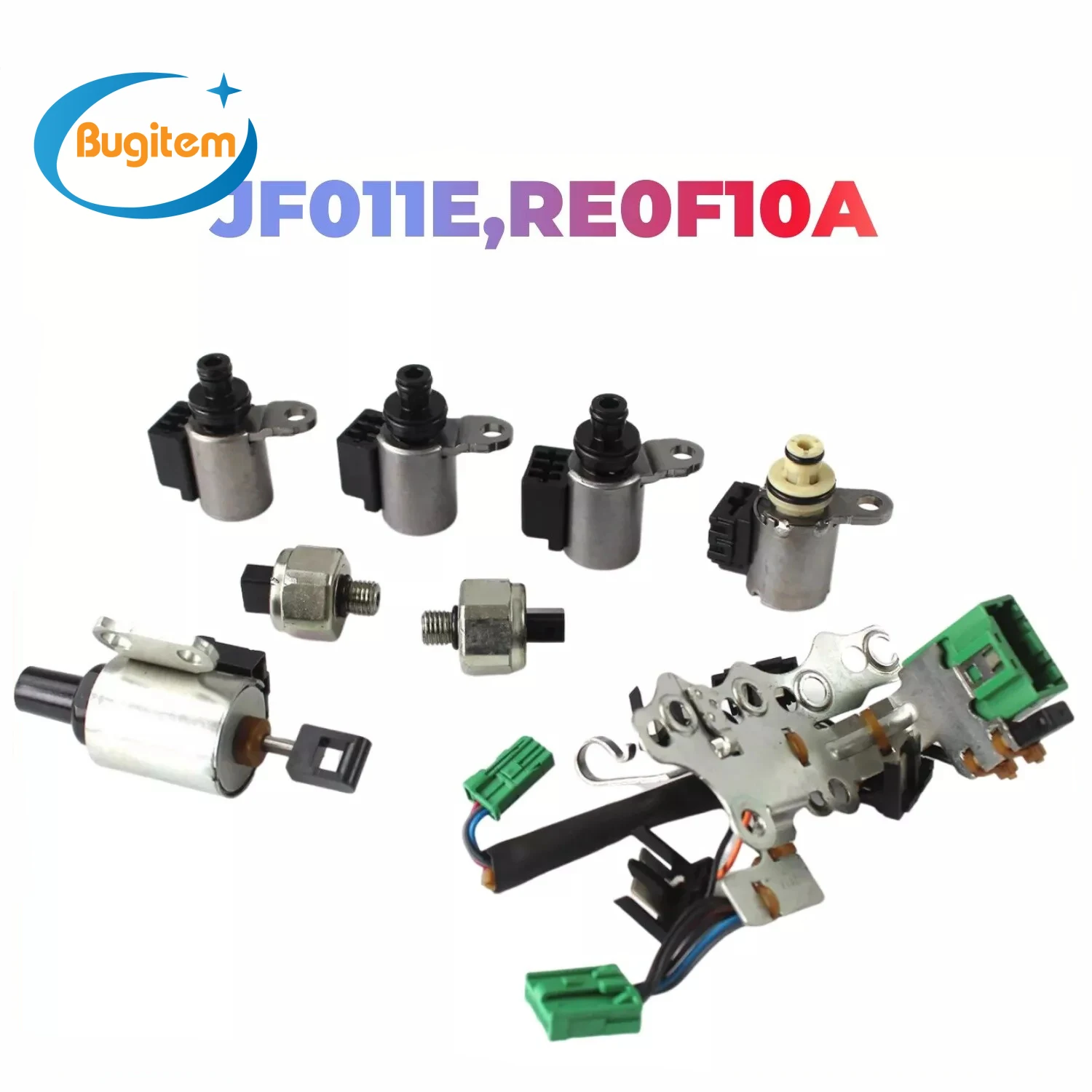 8PCS CVT Transmission Valve Body Solenoids Kit W/2 sensor 33446-JF011 JF011E RE0F10A F1CJA Fits For Nissan Altima Sentra Dodge
8PCS CVT Transmission Valve Body Solenoids Kit W/2 sensor 33446-JF011 JF011E RE0F10A F1CJA Fits For Nissan Altima Sentra Dodge