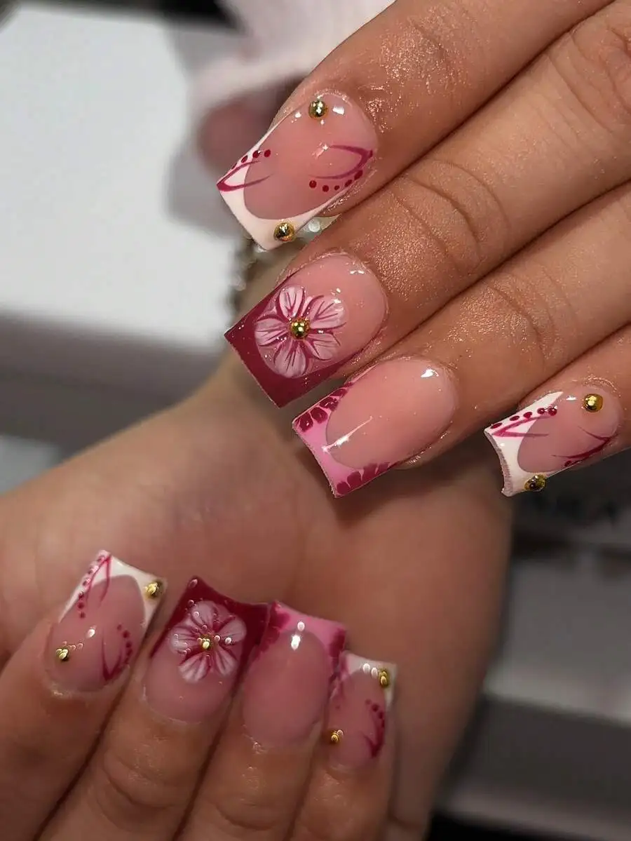 24pcs Short Square 3D Shiny Sequin Nail Stickers, French Manicure Design, Perfect Fit, Acrylic Material, Set Includes: 1pc Gel P
24pcs Short Square 3D Shiny Sequin Nail Stickers, French Manicure Design, Perfect Fit, Acrylic Material, Set Includes: 1pc Gel P