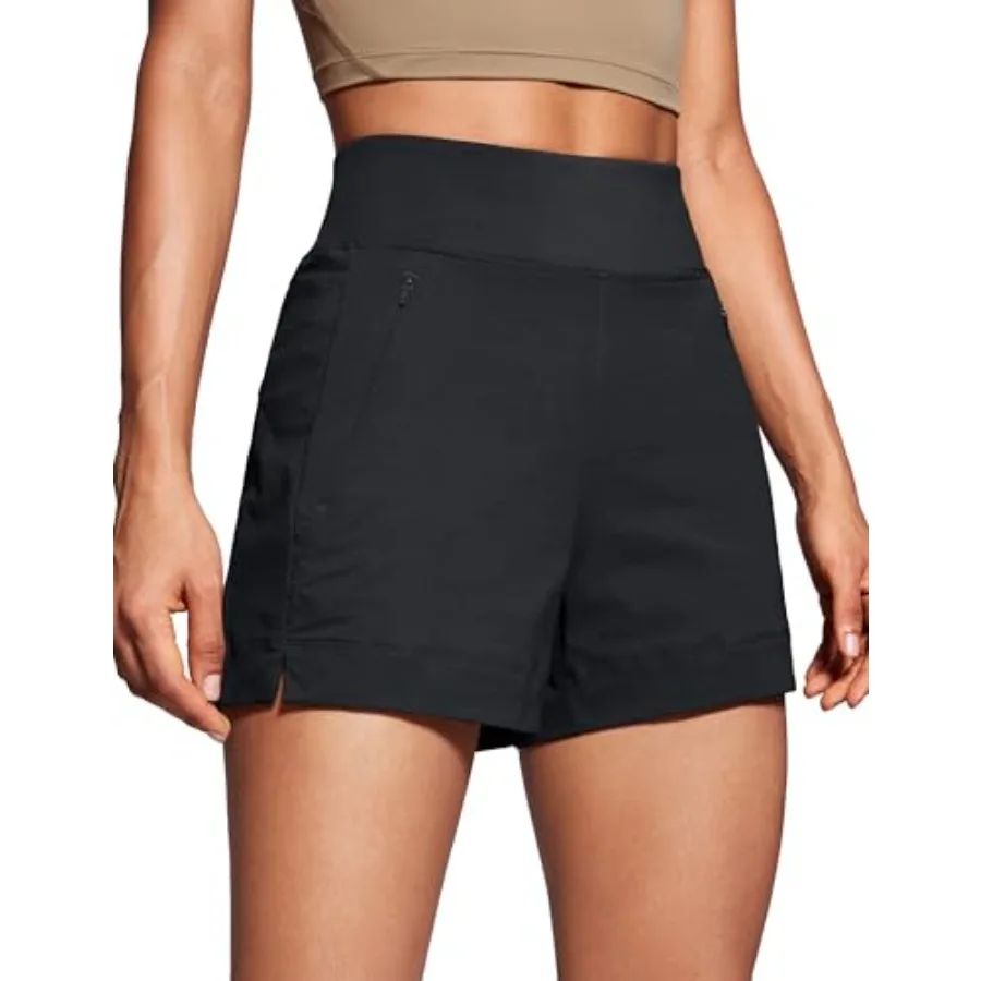 CRZ YOGA Women's Lightweight Mid Rise Hiking Shorts 4'' - Stretch for Athletic Summer Travel Outdoor Golf with Zip Pockets
CRZ YOGA Women's Lightweight Mid Rise Hiking Shorts 4'' - Stretch for Athletic Summer Travel Outdoor Golf with Zip Pockets
