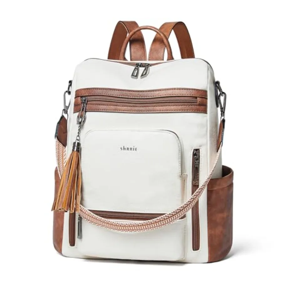 Vegan Leather Laptop Backpack for Women 15.6 inch Work Backpack Fashion Travel Backpack Purse for Travel College Work
Vegan Leather Laptop Backpack for Women 15.6 inch Work Backpack Fashion Travel Backpack Purse for Travel College Work