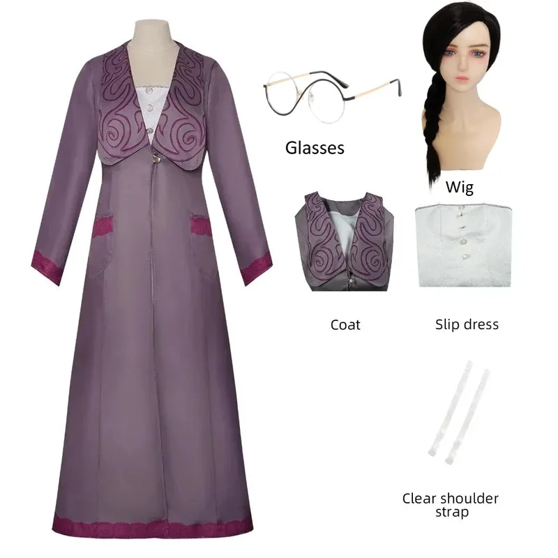 Movie Wicked Cosplay Costume Elphaba Dress Coat Hat Full Set Gotic Witches Clothing Halloween Carnival Party Clothes Role Play
Movie Wicked Cosplay Costume Elphaba Dress Coat Hat Full Set Gotic Witches Clothing Halloween Carnival Party Clothes Role Play