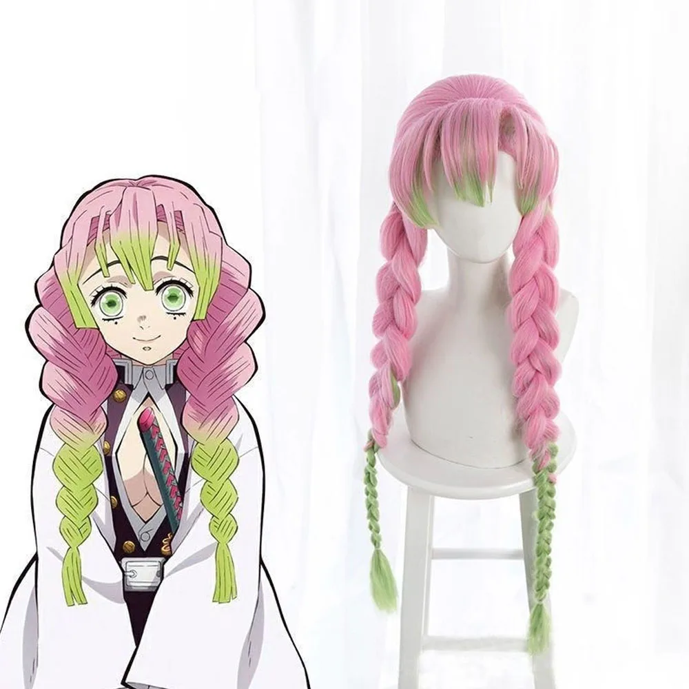 Mitsuri Kanroji Wig Cosplay Costume for Women Demon Slayer Stage Performance Anime Convention Party Outfit Dress Up Halloween
Mitsuri Kanroji Wig Cosplay Costume for Women Demon Slayer Stage Performance Anime Convention Party Outfit Dress Up Halloween