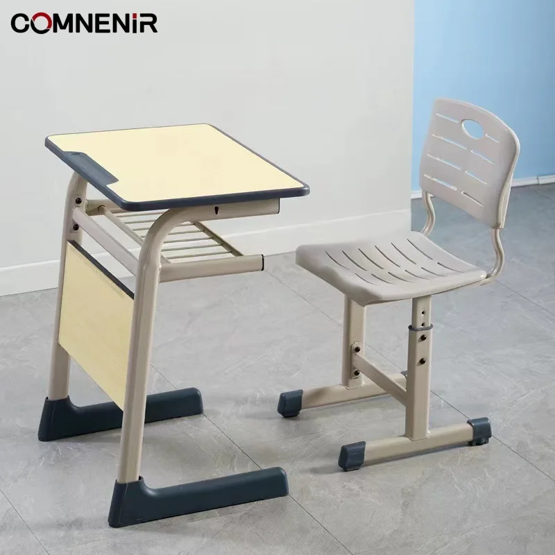 Adjustable learning desks and chairs set, tutoring class training desks and chairs, single-person and double-seater school desks
Adjustable learning desks and chairs set, tutoring class training desks and chairs, single-person and double-seater school desks