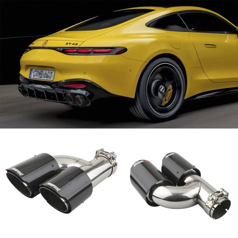 63mm H shaped carbon fiber Muffler Tip Exhaust System Pipe Mufflers high quality stainless steel twin exhaust tips car modified
63mm H shaped carbon fiber Muffler Tip Exhaust System Pipe Mufflers high quality stainless steel twin exhaust tips car modified