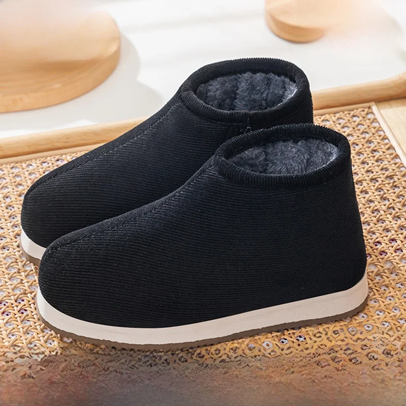 Handmade Winter Cotton Shoes for Men And Women Thick Bottom Anti-Slip Warm Home Slippers Indoor Outdoor Snow Boots
Handmade Winter Cotton Shoes for Men And Women Thick Bottom Anti-Slip Warm Home Slippers Indoor Outdoor Snow Boots