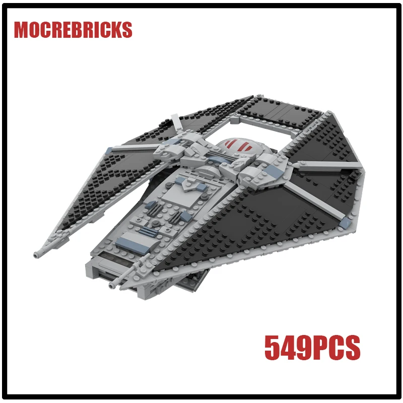 Space Series Wars Reaper Warfare Mannable Transport Spacefighter MOC Assemble Building Block Model Bricks Children's Toys Gifts
Space Series Wars Reaper Warfare Mannable Transport Spacefighter MOC Assemble Building Block Model Bricks Children's Toys Gifts