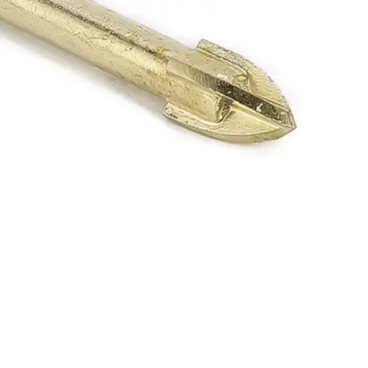 10pcs 6mm Hex Shank Titanium Coated Carbide Drill Bits For Glass Ceramic For Tile Marble Wood Metal Plastic Cement Hole Drilling
10pcs 6mm Hex Shank Titanium Coated Carbide Drill Bits For Glass Ceramic For Tile Marble Wood Metal Plastic Cement Hole Drilling