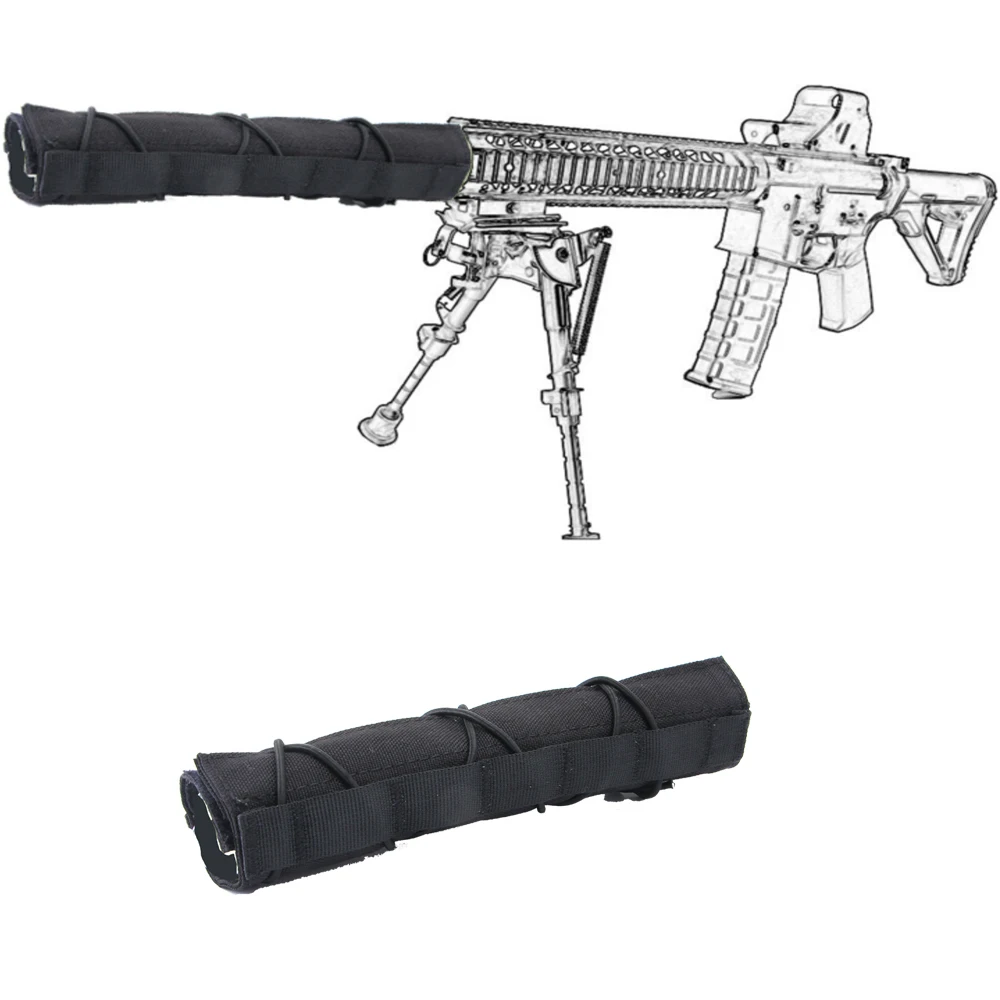 Nylon 8.66" 22cm Suppressor Mirage Heat Cover Shield Sleeve Muffler Shooting Accessories For Airsoft AR15 M4 M16 AK47 AR10
Nylon 8.66" 22cm Suppressor Mirage Heat Cover Shield Sleeve Muffler Shooting Accessories For Airsoft AR15 M4 M16 AK47 AR10