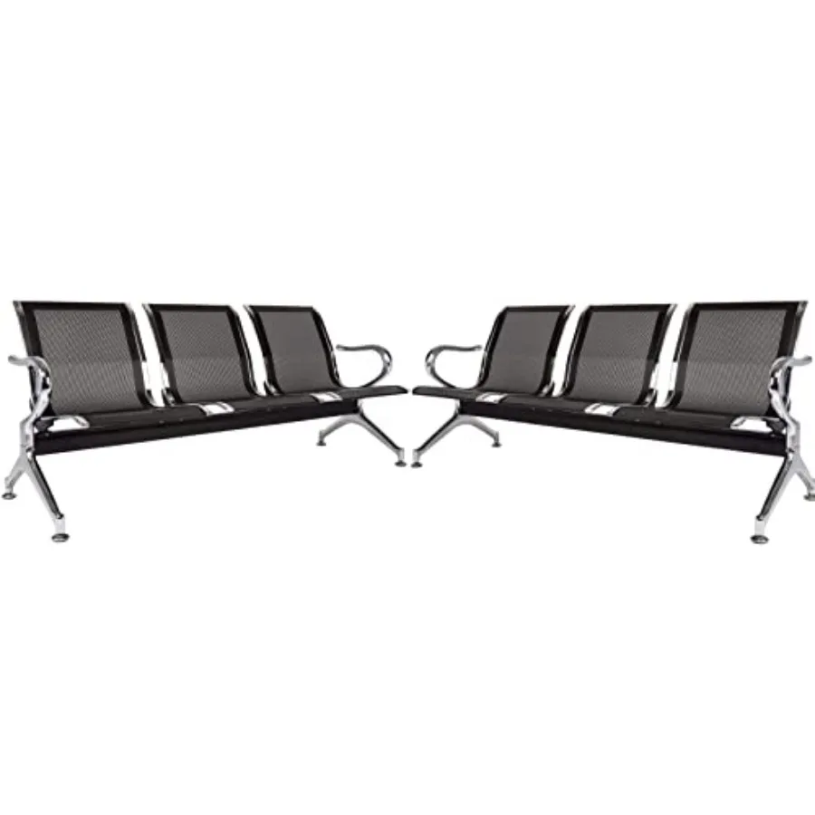 Waiting Room Bench Reception Chairs - Waiting Room Chairs Set of 2 with Arms 3-Seat PU Airport Reception Bench for Business Hos
Waiting Room Bench Reception Chairs - Waiting Room Chairs Set of 2 with Arms 3-Seat PU Airport Reception Bench for Business Hos
