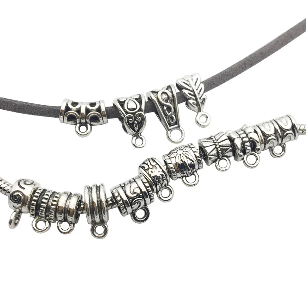 120Pcs Tibetan Silver Alloy Pendant Connectors Creative Charm Rings for Necklace Bracelet DIY Jewelry Making Pendant Connector 
120Pcs Tibetan Silver Alloy Pendant Connectors Creative Charm Rings for Necklace Bracelet DIY Jewelry Making Pendant Connector