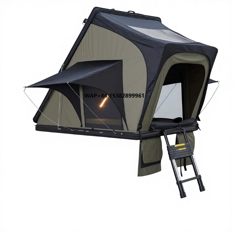 Палатка на крышу автомобиля для внедорожников, для самостоятельных путешествий, высококачественная, всесезонная, водонепроницаемая
Палатка на крышу автомобиля для внедорожников, для самостоятельных путешествий, высококачественная, всесезонная, водонепроницаемая