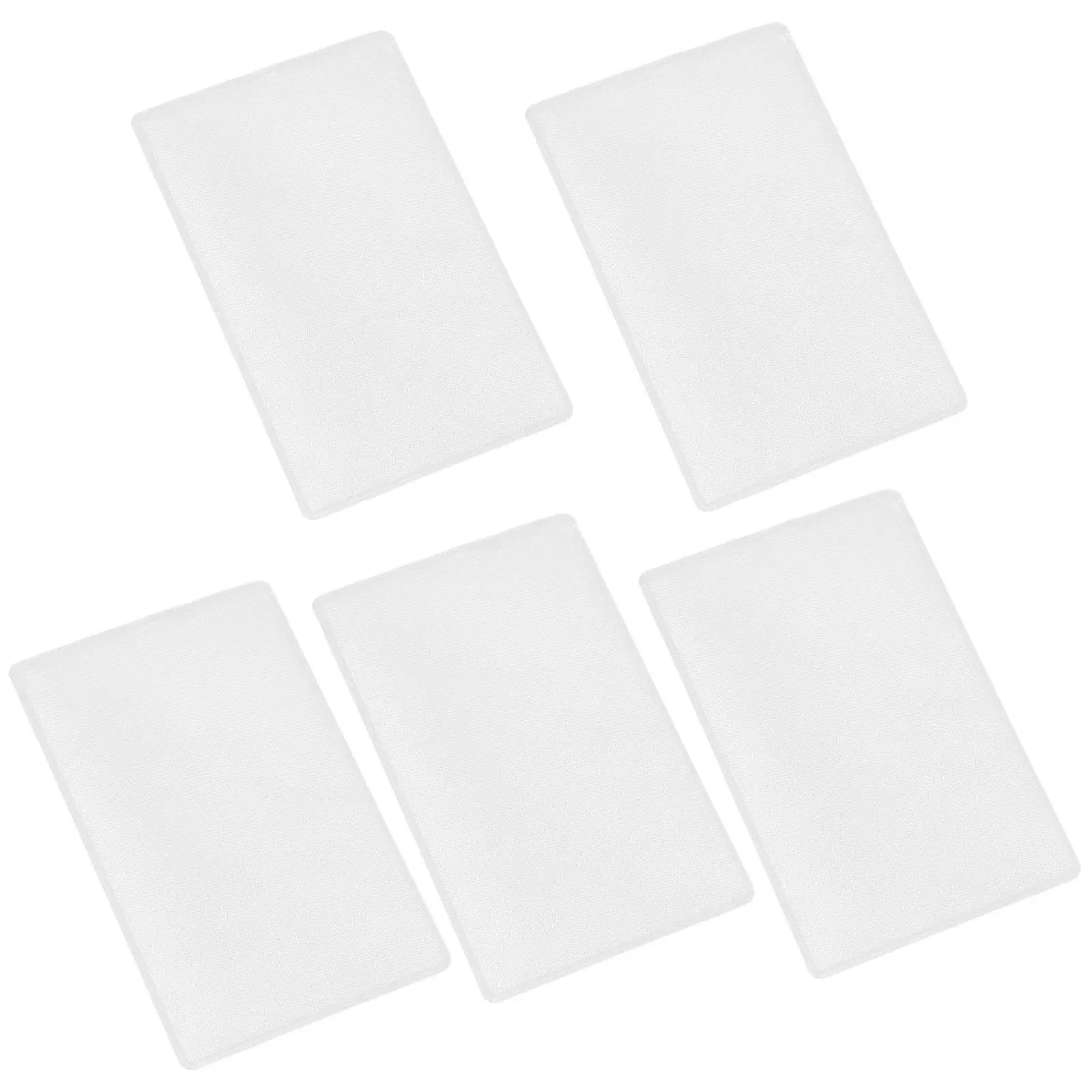 5 Pcs Transparent Card Holder Clear Credit Protector Sleeves PVC Covers Waterproof Ultrathin Design Multifunctional Card Sleeves
5 Pcs Transparent Card Holder Clear Credit Protector Sleeves PVC Covers Waterproof Ultrathin Design Multifunctional Card Sleeves
