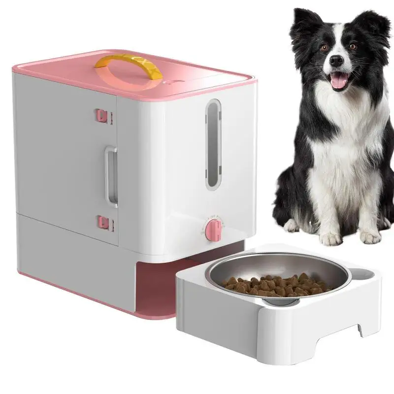 Dog Food Box Feeder Stainless Steel Food Container With Lock Portable Snack Feeding Storage Box Dust Proof Bucket Pet Supplies
Dog Food Box Feeder Stainless Steel Food Container With Lock Portable Snack Feeding Storage Box Dust Proof Bucket Pet Supplies