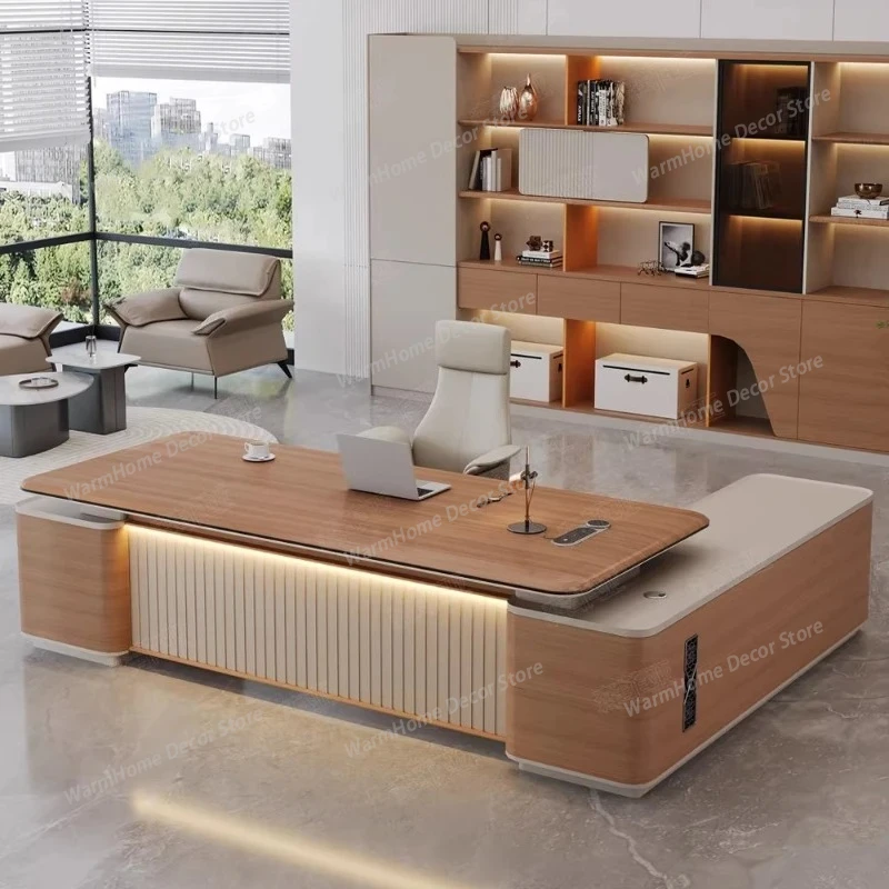 General Manager and Chairman of Light Luxury and Advanced Sense Office Table Room Desks Computer Desks Workstations
General Manager and Chairman of Light Luxury and Advanced Sense Office Table Room Desks Computer Desks Workstations