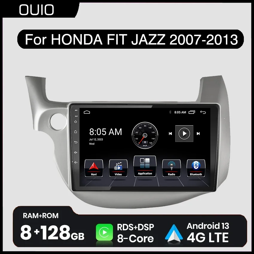 2DIN Android 13 radio For Honda Fit Jazz LHD 2007 2008 2009 2010-2013 Car stereo Multimedia Player Carplay Auto GPS Navigation
2DIN Android 13 radio For Honda Fit Jazz LHD 2007 2008 2009 2010-2013 Car stereo Multimedia Player Carplay Auto GPS Navigation