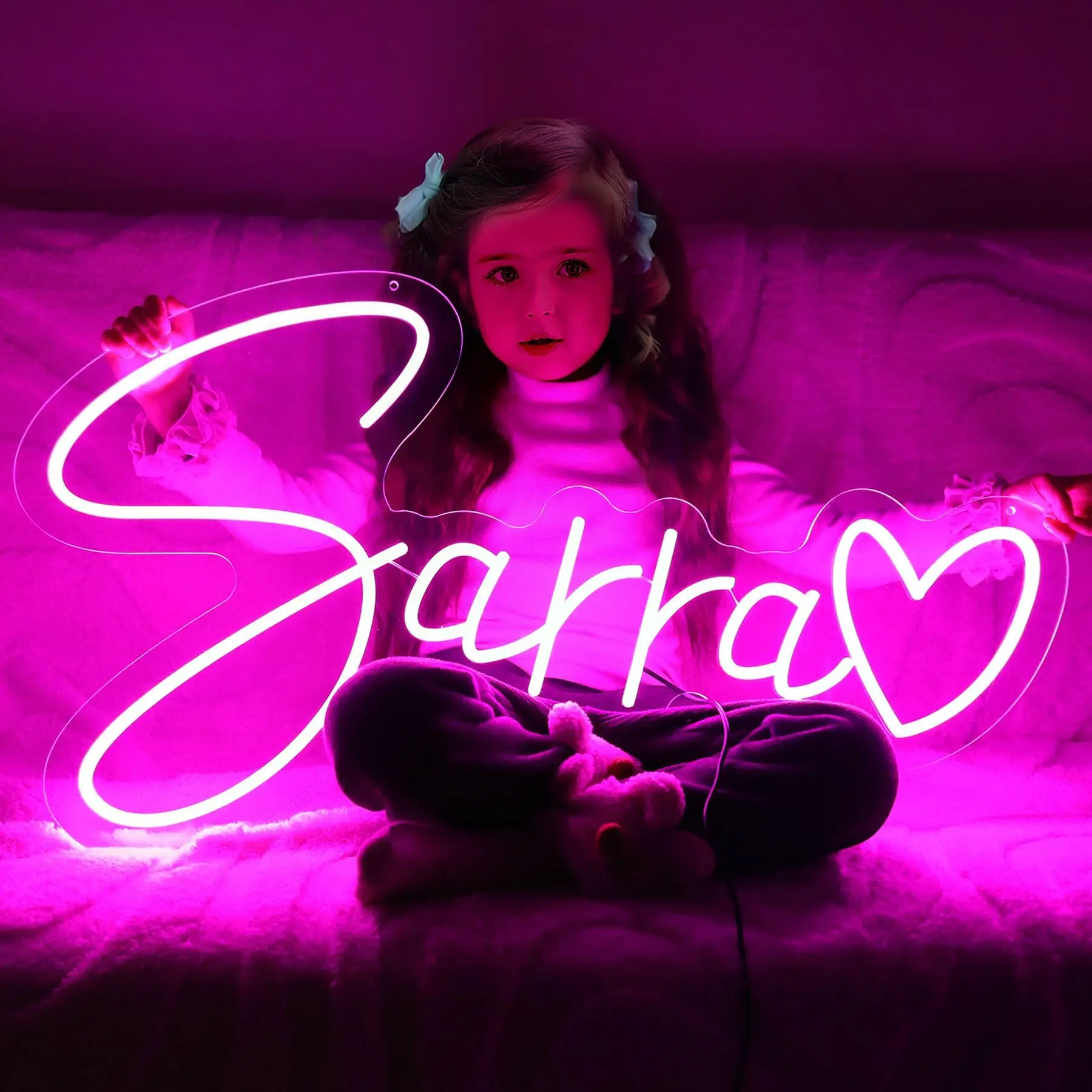 Custom Name Neon Sign Personalized Led Neon Sign Night Light Birthday Wedding Signs Room Bedroom Decoration Wall LED Neon Lamp
Custom Name Neon Sign Personalized Led Neon Sign Night Light Birthday Wedding Signs Room Bedroom Decoration Wall LED Neon Lamp