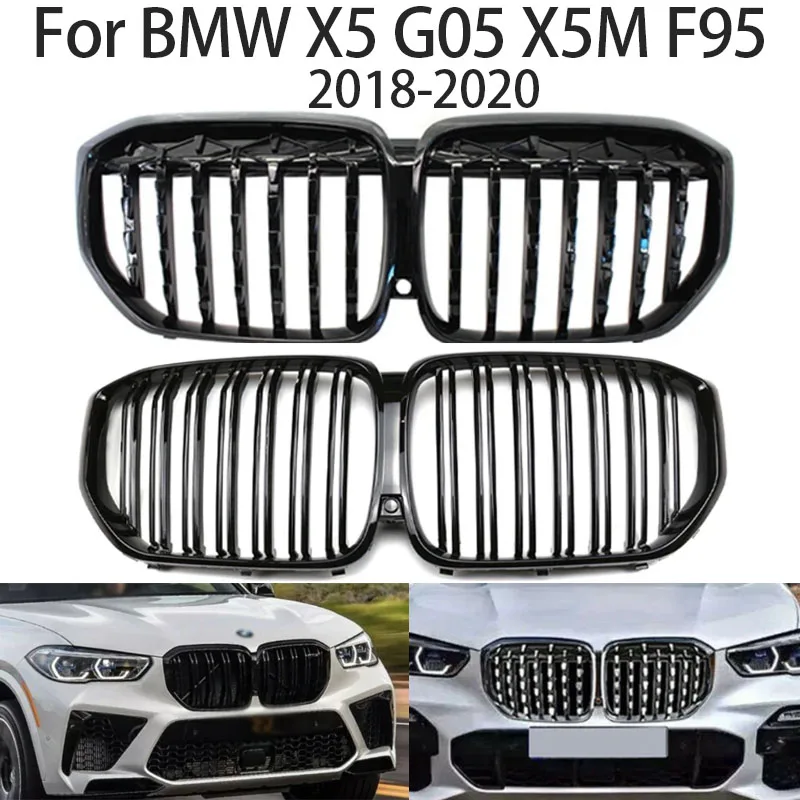 Для BMW X5 G05 и X5M F95 2018–2020 гг. Передний бампер, решётка радиатора, передняя решётка радиатора, капот. Монтаж на защелку. Стиль серебро/черный.
Для BMW X5 G05 и X5M F95 2018–2020 гг. Передний бампер, решётка радиатора, передняя решётка радиатора, капот. Монтаж на защелку. Стиль серебро/черный.