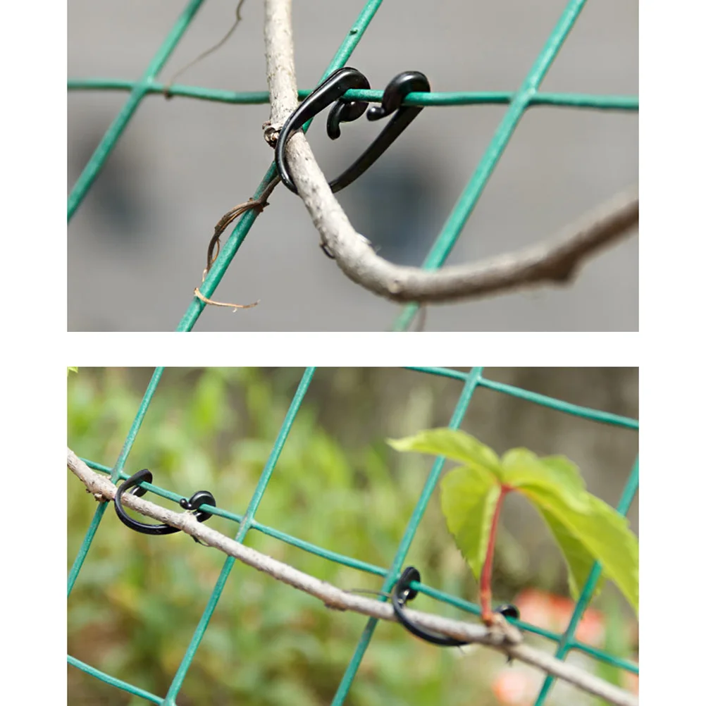 300pcs Plant Stem Clips Black Durable Reusable Garden Vine Fixing Buckles Compact Design For Tomato Vegetable Support Vines
300pcs Plant Stem Clips Black Durable Reusable Garden Vine Fixing Buckles Compact Design For Tomato Vegetable Support Vines