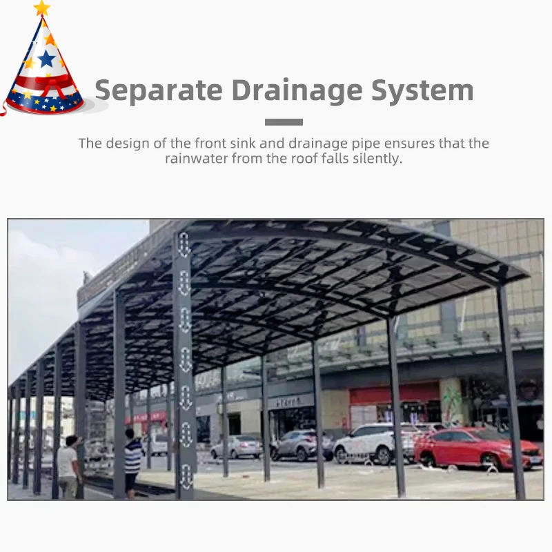 UV Resistant & Anti-R Premium Aluminum Carport for Villa 6x5m Waterproof Garage Canopy
UV Resistant & Anti-R Premium Aluminum Carport for Villa 6x5m Waterproof Garage Canopy