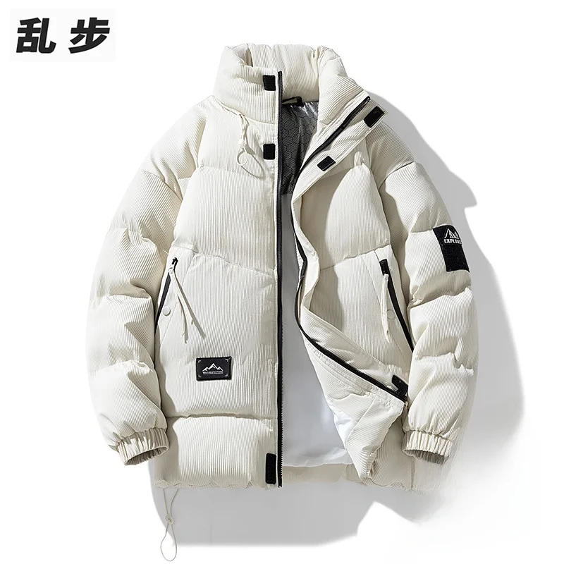aphene down Jaet Men's Thiened Winter Warm Anti-Cold Cotton Coat Trendy Brand Student Couple Sle Zipper Closure Cleanfit
aphene down Jaet Men's Thiened Winter Warm Anti-Cold Cotton Coat Trendy Brand Student Couple Sle Zipper Closure Cleanfit