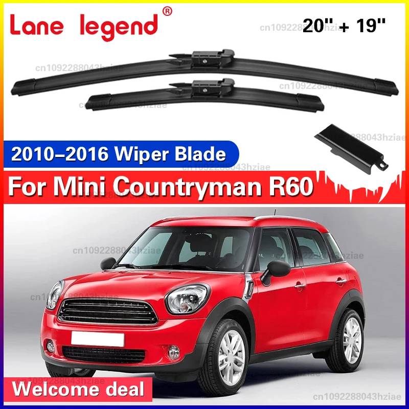 Передние щетки стеклоочистителя для Mini Countryman R60 2010-2016 лобовое стекло, лобовое стекло, автомобильные щетки от дождя 20 "+ 19" 
Передние щетки стеклоочистителя для Mini Countryman R60 2010-2016 лобовое стекло, лобовое стекло, автомобильные щетки от дождя 20 "+ 19"