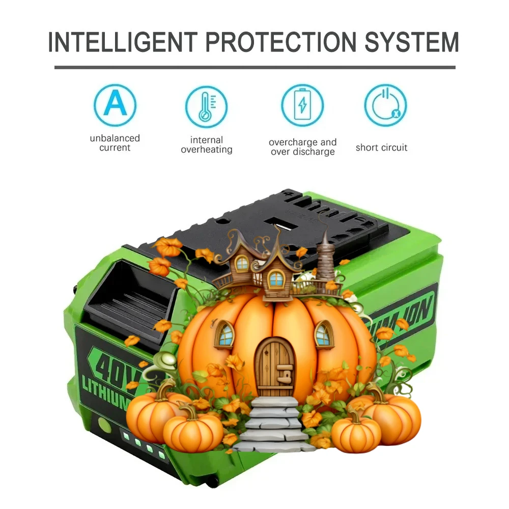 40V SU 6000mAh Li-ion Battery For Greenworks 8.0AH battery 29472 29462 25322 24252 29727 29717 RU 40v for greenworks battery
40V SU 6000mAh Li-ion Battery For Greenworks 8.0AH battery 29472 29462 25322 24252 29727 29717 RU 40v for greenworks battery