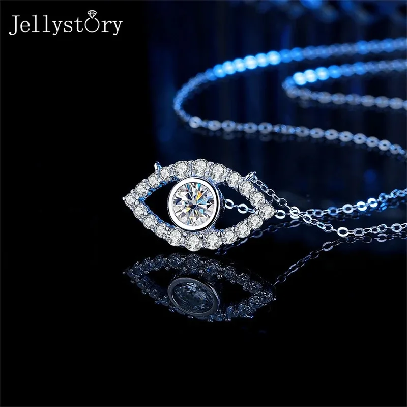 Ожерелье JellyStory «Глаз неба» — таинственный подарок на День святого Валентина для неё, из стерлингового серебра S925, с разноцветным сердцем и глазом из муассанита, уникальное ювелирное украшение
Ожерелье JellyStory «Глаз неба» — таинственный подарок на День святого Валентина для неё, из стерлингового серебра S925, с разноцветным сердцем и глазом из муассанита, уникальное ювелирное украшение