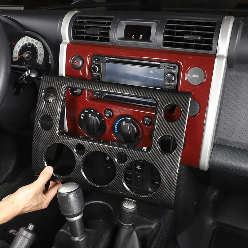 For Toyota FJ Cruiser 2007-2021 Car Central Control Navigation Screen Panel Decorative Frame Cover ABS interior Accessories
For Toyota FJ Cruiser 2007-2021 Car Central Control Navigation Screen Panel Decorative Frame Cover ABS interior Accessories