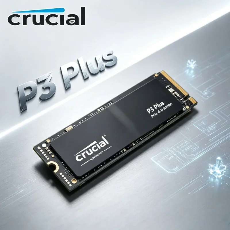 Crucial P3 Plus 2TB M.2 2280 NVMe PCIe 4 SSD OEM 3D NAND Ultra High Speed Solid State Disk Heavy Use Drive For Desktop Notebook
Crucial P3 Plus 2TB M.2 2280 NVMe PCIe 4 SSD OEM 3D NAND Ultra High Speed Solid State Disk Heavy Use Drive For Desktop Notebook