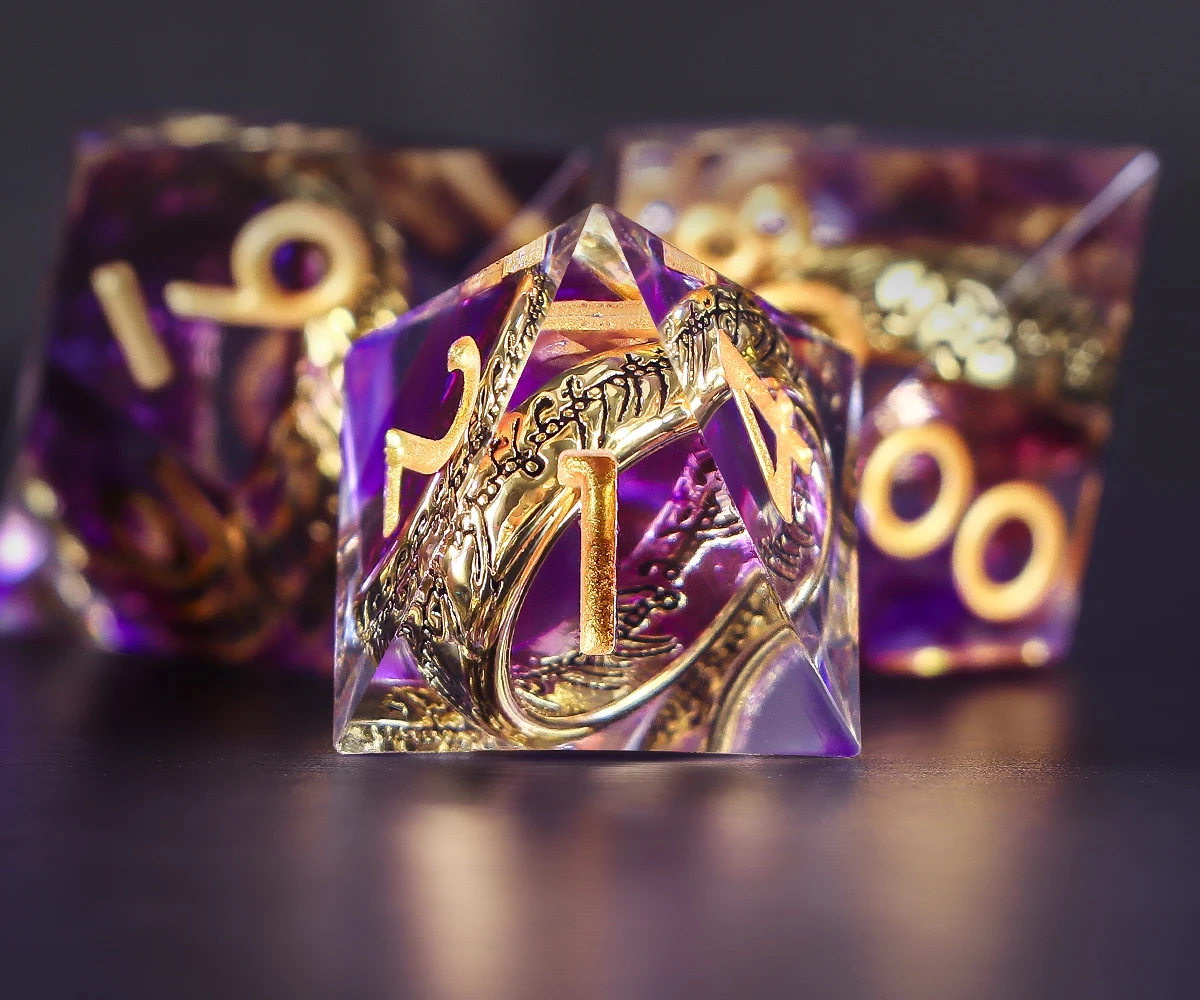 Resin Dice for Dungeon And Dragon, RPG Dice Set for Role Playing Game, D20 D12 D10 D8 D6 D4
Resin Dice for Dungeon And Dragon, RPG Dice Set for Role Playing Game, D20 D12 D10 D8 D6 D4