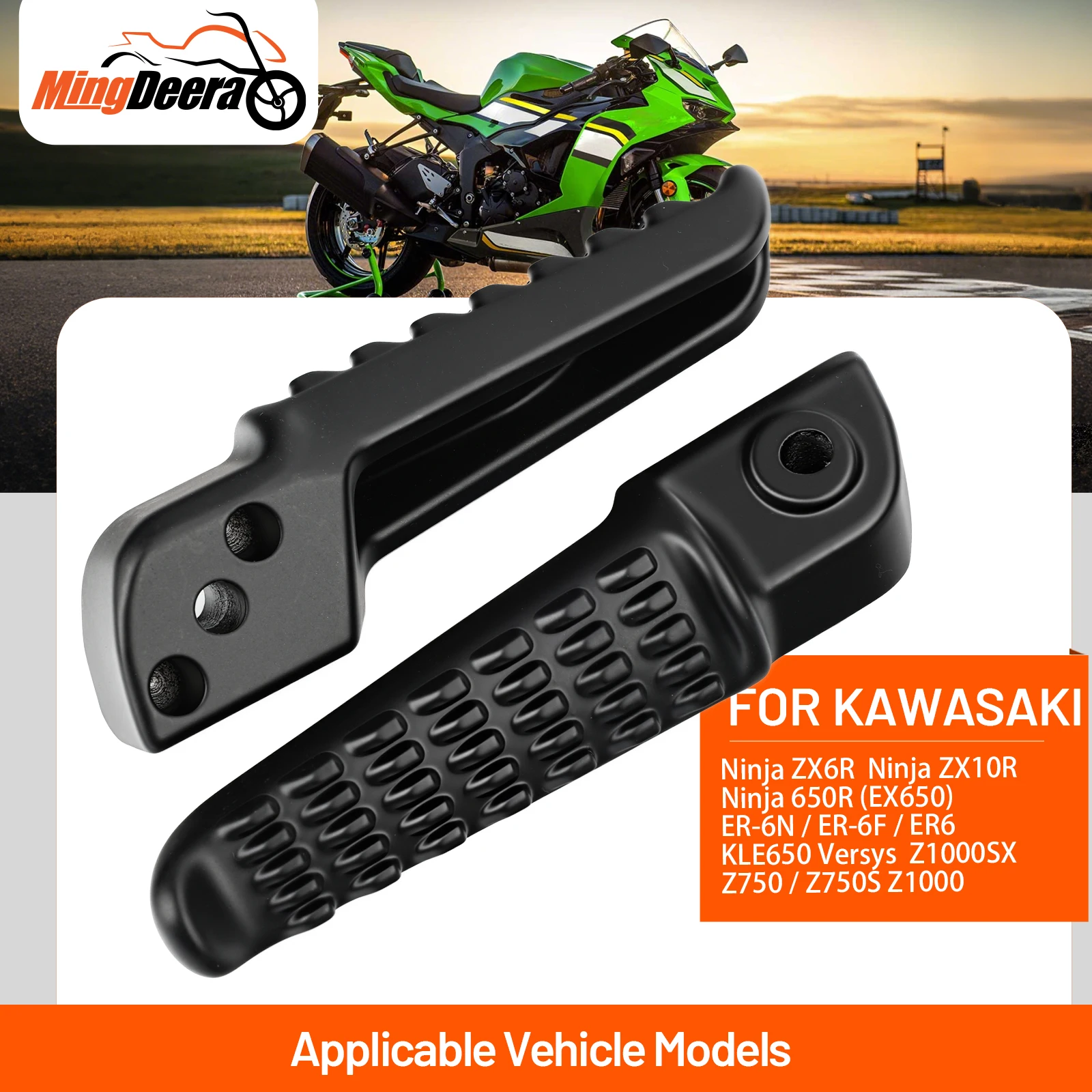 Motorcycle Rear Foot Rests Foot Pegs For Kawasaki NINJA ZX6R ZX636 1998-2020 ZZR1400 ZX14 2006-2013 Z750 2004-2012 Z800 2016
Motorcycle Rear Foot Rests Foot Pegs For Kawasaki NINJA ZX6R ZX636 1998-2020 ZZR1400 ZX14 2006-2013 Z750 2004-2012 Z800 2016