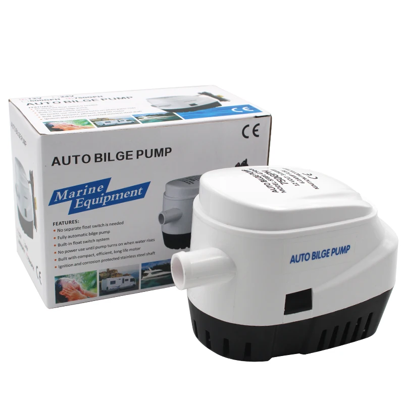 Automatic Boat Bilge Pump DC Submersible Electric Water Pump Small 12V 24V 750GPH 1100GPH Volt 750 1100 GPH
Automatic Boat Bilge Pump DC Submersible Electric Water Pump Small 12V 24V 750GPH 1100GPH Volt 750 1100 GPH