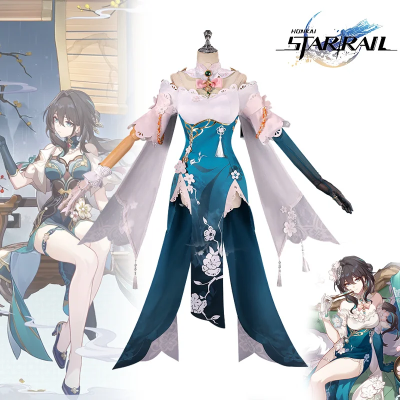 Game Honkai: Star Rail Ruan Mei Cosplay Dress For Women Skirt Costume Full Set Accessories Suit Adult Halloween Party Outfit
Game Honkai: Star Rail Ruan Mei Cosplay Dress For Women Skirt Costume Full Set Accessories Suit Adult Halloween Party Outfit