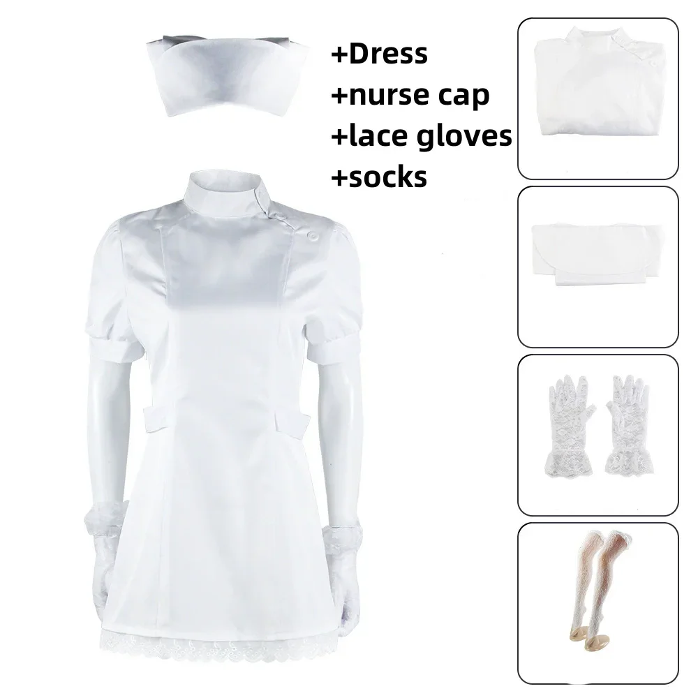 My Dress Up Darling Marin Kitagawa Shizuku Kuroe Nurse Cosplay Costume Black White Uniform Anime Character Outfit Set
My Dress Up Darling Marin Kitagawa Shizuku Kuroe Nurse Cosplay Costume Black White Uniform Anime Character Outfit Set