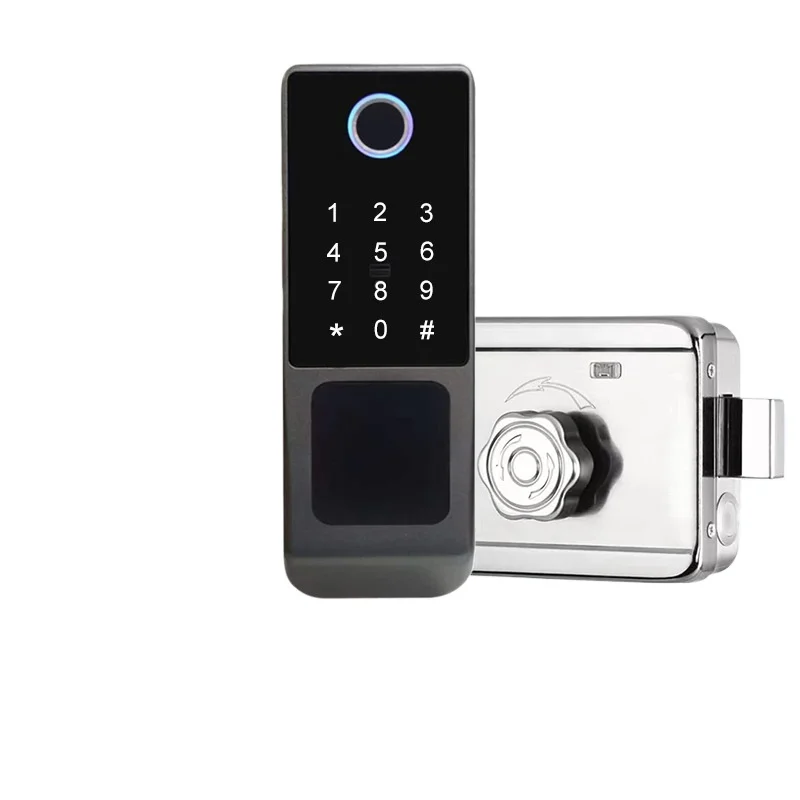 Smart Fingerprint Door Lock for Old Iron Doors Password Lock for Security Doors Stainless Steel Doors Multilingual Support
Smart Fingerprint Door Lock for Old Iron Doors Password Lock for Security Doors Stainless Steel Doors Multilingual Support