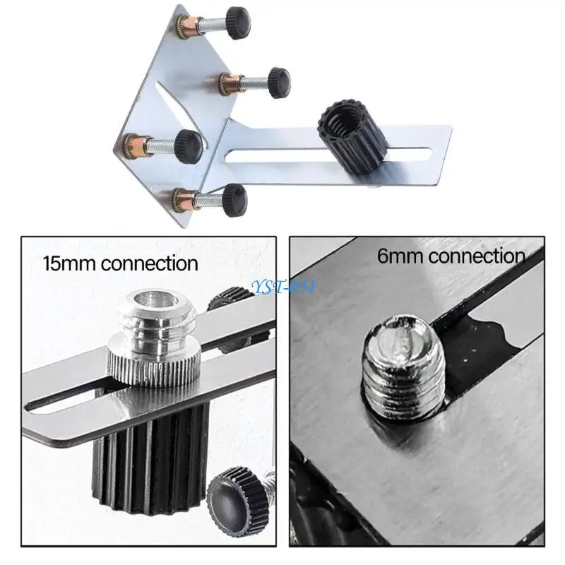 E15A Stainless Steel Wall Mounted Level Bracket Holder with Base for Accurate Measurements Builders and Electricians
E15A Stainless Steel Wall Mounted Level Bracket Holder with Base for Accurate Measurements Builders and Electricians