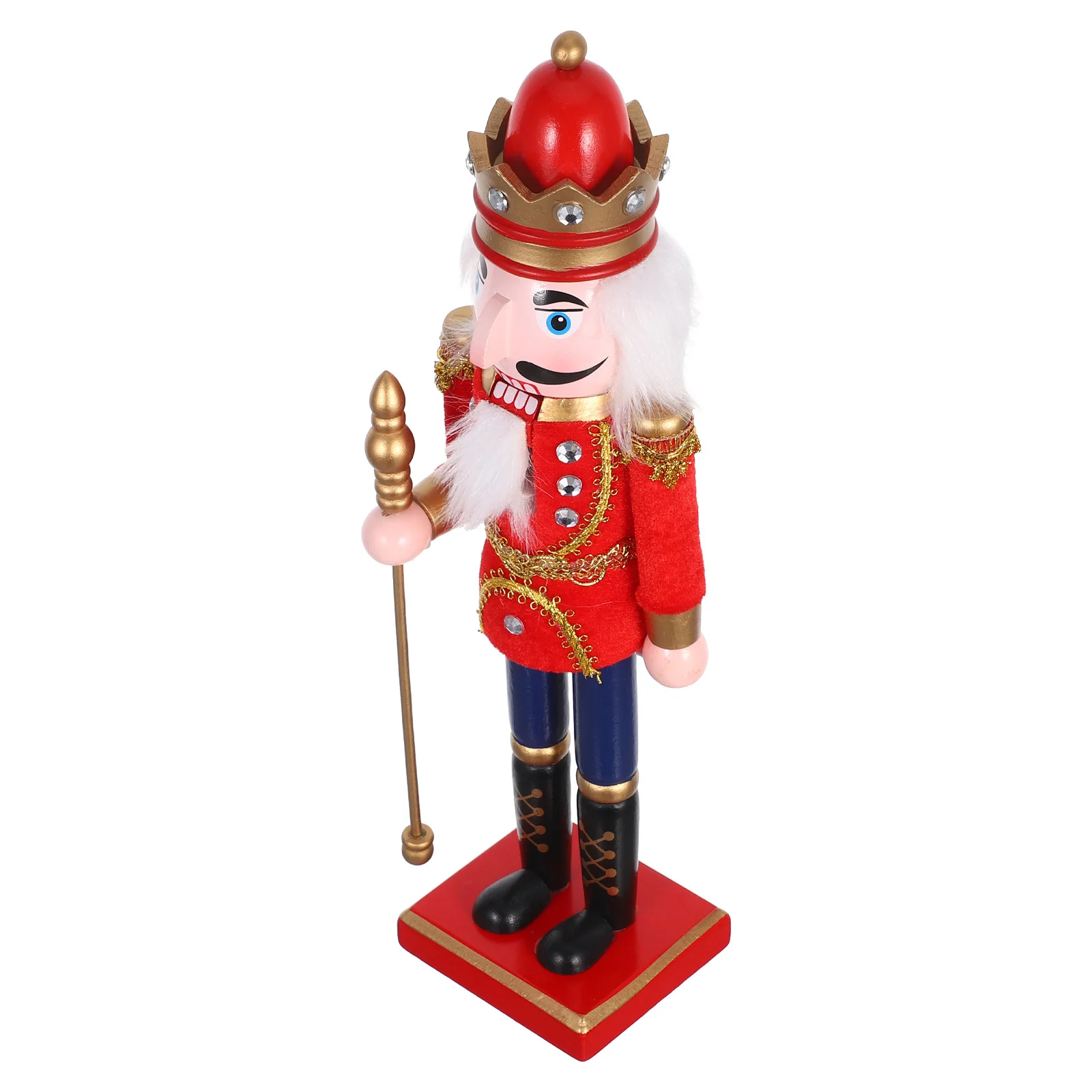 Intricately Carved Wooden Nutcracker Soldier Vibrant Painted Accents Long Lasting Christmas Holiday Decor Fireplace
Intricately Carved Wooden Nutcracker Soldier Vibrant Painted Accents Long Lasting Christmas Holiday Decor Fireplace