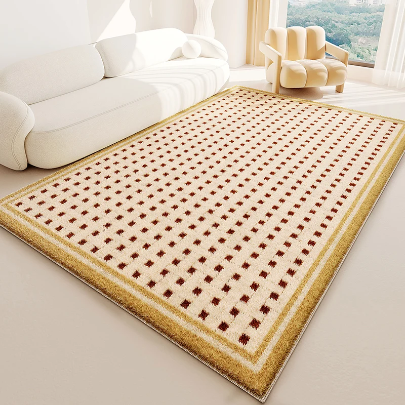 VIKAMA Creamy Style Ultra-Fine Sand Color Living Room Carpet 2025 New Model Luxury High-End Removable Sofa Coffee Table Blanket 
VIKAMA Creamy Style Ultra-Fine Sand Color Living Room Carpet 2025 New Model Luxury High-End Removable Sofa Coffee Table Blanket