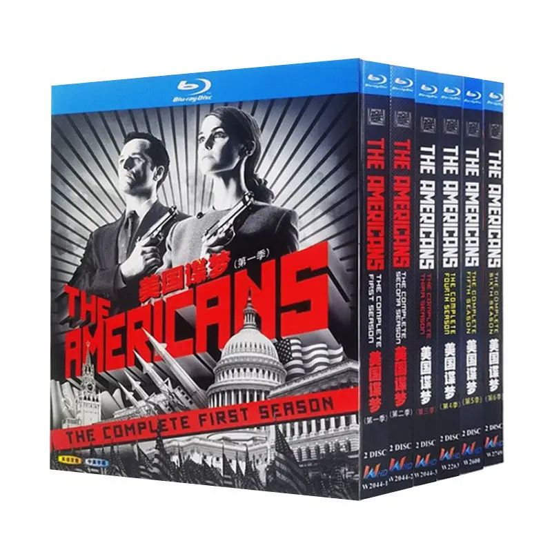 Blu-ray Ultra HD TV Series The Americans Seasons 1–6 Box Set with Simplified Chinese English and Traditional Chinese
Blu-ray Ultra HD TV Series The Americans Seasons 1–6 Box Set with Simplified Chinese English and Traditional Chinese