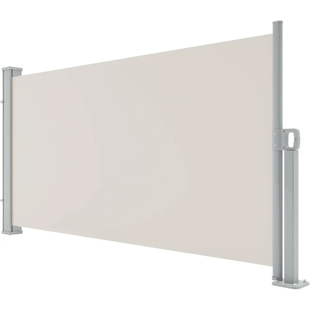 138-inch Retractable Side Awning with Waterproof and UV-Resistant Privacy Protection for Patios, Balcony, and Pools, Beige
138-inch Retractable Side Awning with Waterproof and UV-Resistant Privacy Protection for Patios, Balcony, and Pools, Beige