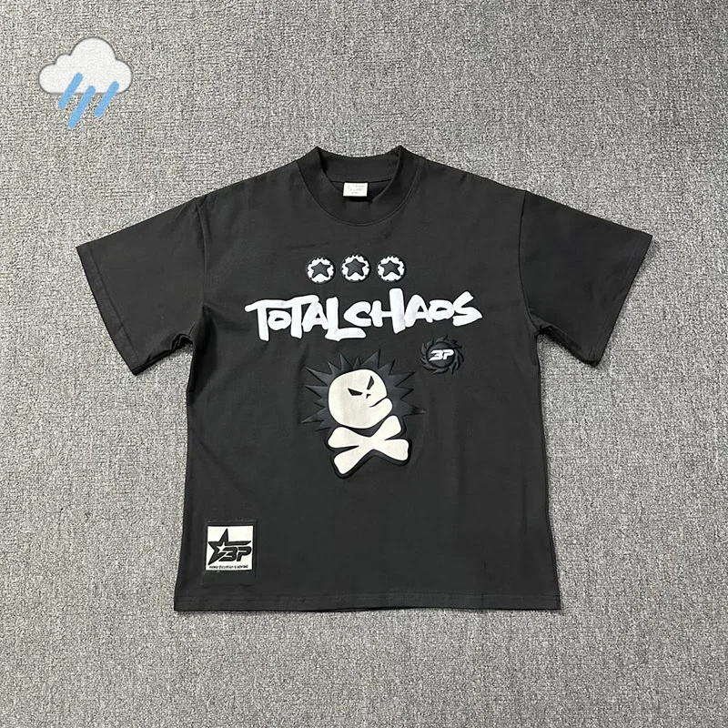 25SS Men Women Casual Fashion Short Sleeve Tee High Quality Cotton Cartoon Foam Printing T-Shirt Loose T Shirt Top With Tags
25SS Men Women Casual Fashion Short Sleeve Tee High Quality Cotton Cartoon Foam Printing T-Shirt Loose T Shirt Top With Tags