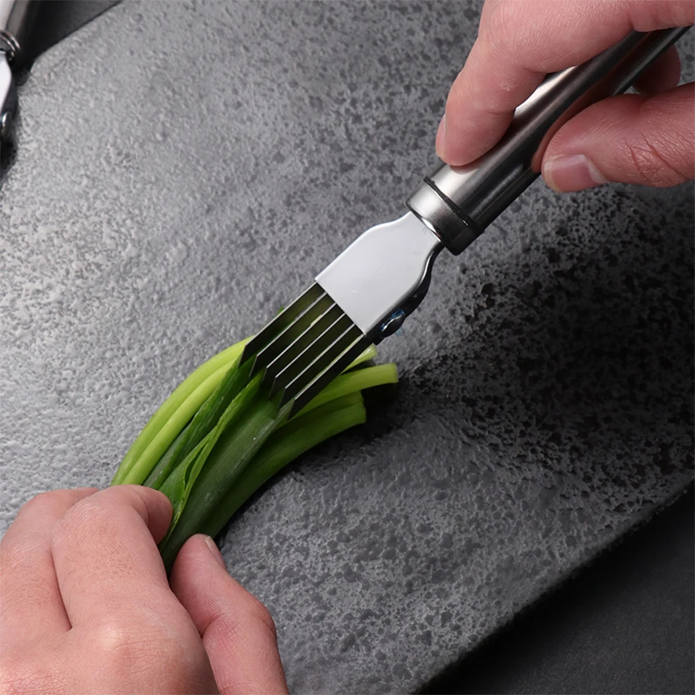 2Pcs Stainless Steel Onion Shredder Kitchen Slicer Scallions Vegetable Tool Lemon Cucumber Cheese Gadgets
2Pcs Stainless Steel Onion Shredder Kitchen Slicer Scallions Vegetable Tool Lemon Cucumber Cheese Gadgets