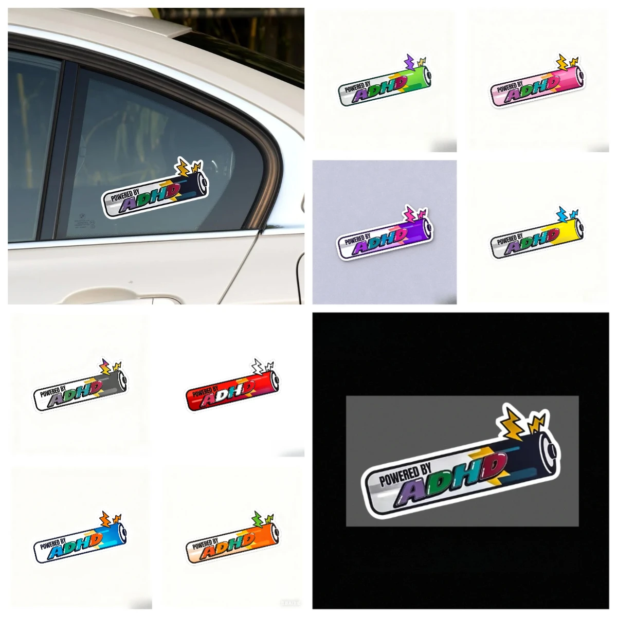ADHD Car Sticker Cute Cartoon Art Vinyl Decal Waterproof Sunproof for Automotive Bumper Window Laptop Anime Decor
ADHD Car Sticker Cute Cartoon Art Vinyl Decal Waterproof Sunproof for Automotive Bumper Window Laptop Anime Decor