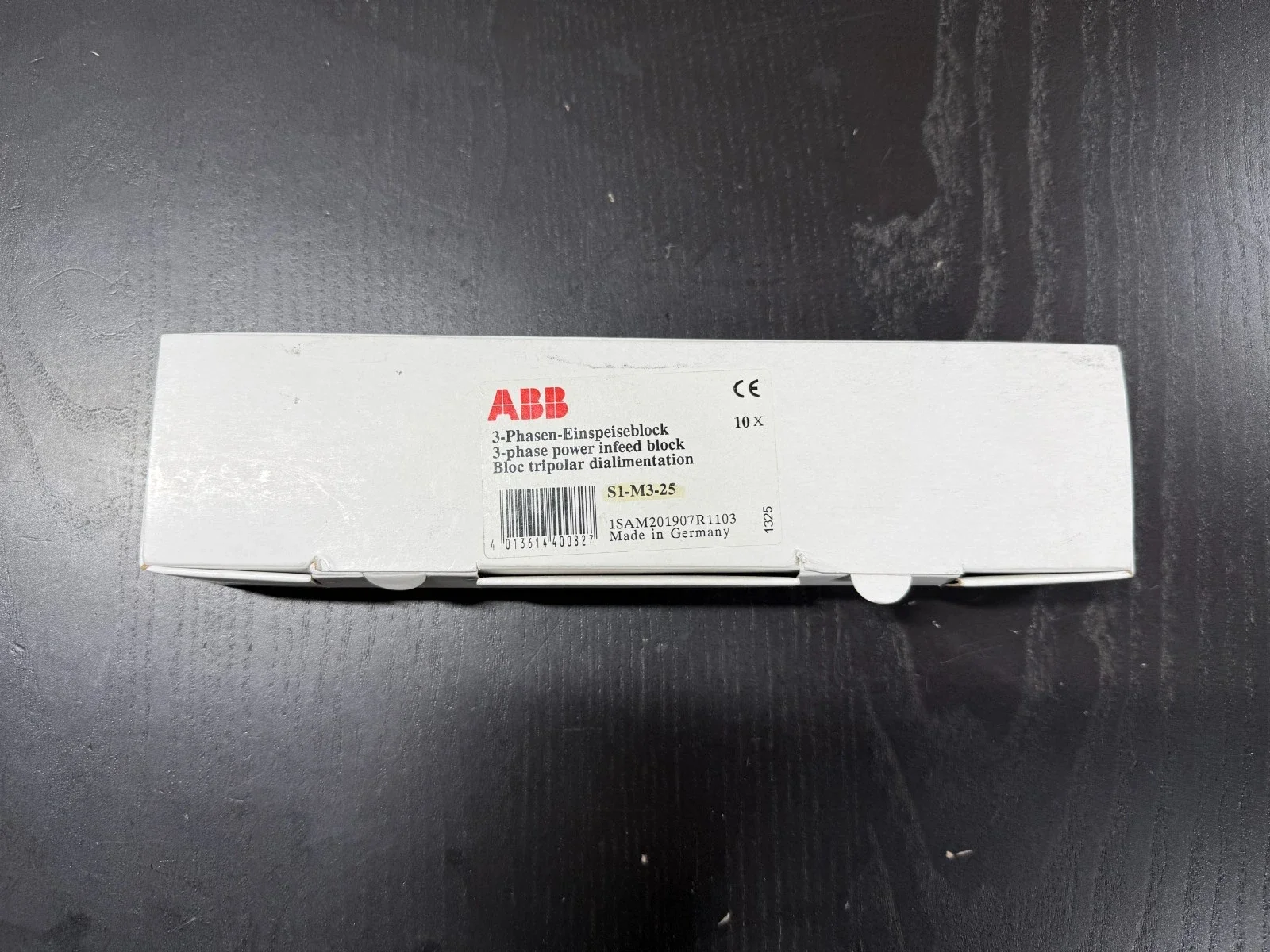 10 шт. S1-M3-25 10113998 1SAM201907R1103 3-фазный блок подключения питания, плоский, для MS116 / MS132, 25 мм², тип E
10 шт. S1-M3-25 10113998 1SAM201907R1103 3-фазный блок подключения питания, плоский, для MS116 / MS132, 25 мм², тип E