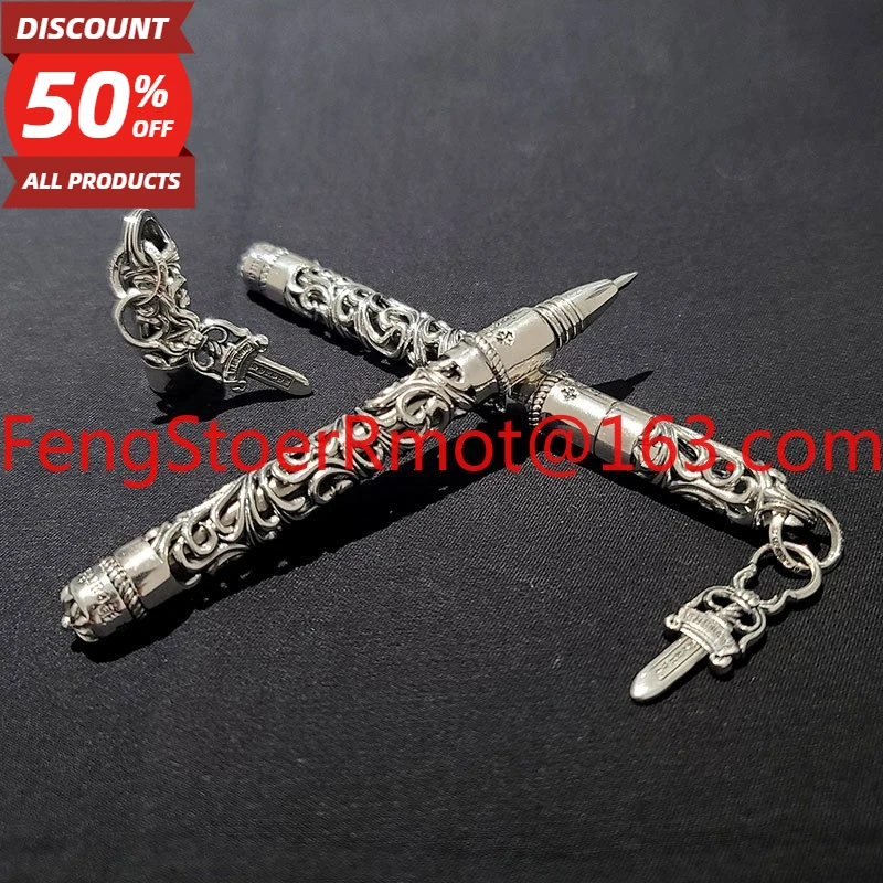 Heavy handwork, European court style, hollow cross carving, metal signature pen, ballpoint pen
Heavy handwork, European court style, hollow cross carving, metal signature pen, ballpoint pen