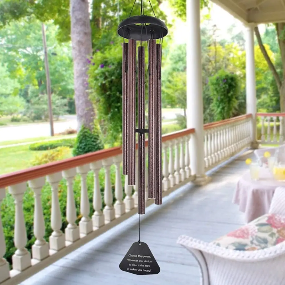 Hanging Decoration Japanese Style Wind Chimes Retro Metal Aluminum Tube Wind Bell Handcrafted Antique Blessing Bell Nursery
Hanging Decoration Japanese Style Wind Chimes Retro Metal Aluminum Tube Wind Bell Handcrafted Antique Blessing Bell Nursery