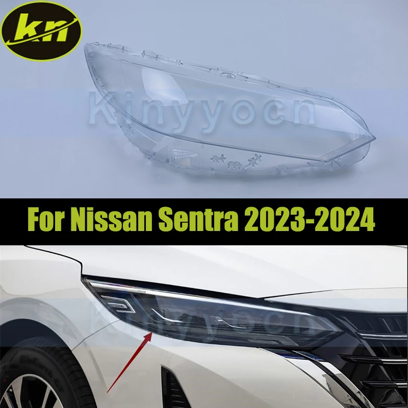 Стеклянная крышка передней фары автомобиля для Nissan Sentra 2023 2024, сменный абажур для объектива автомобильной фары
Стеклянная крышка передней фары автомобиля для Nissan Sentra 2023 2024, сменный абажур для объектива автомобильной фары