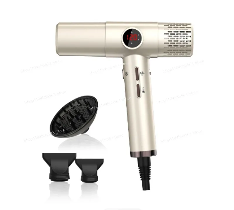 110000RPM High Speed Hair Dryer Brushless Motor Negative Ion LCD Display Low Noise Lightweight
110000RPM High Speed Hair Dryer Brushless Motor Negative Ion LCD Display Low Noise Lightweight