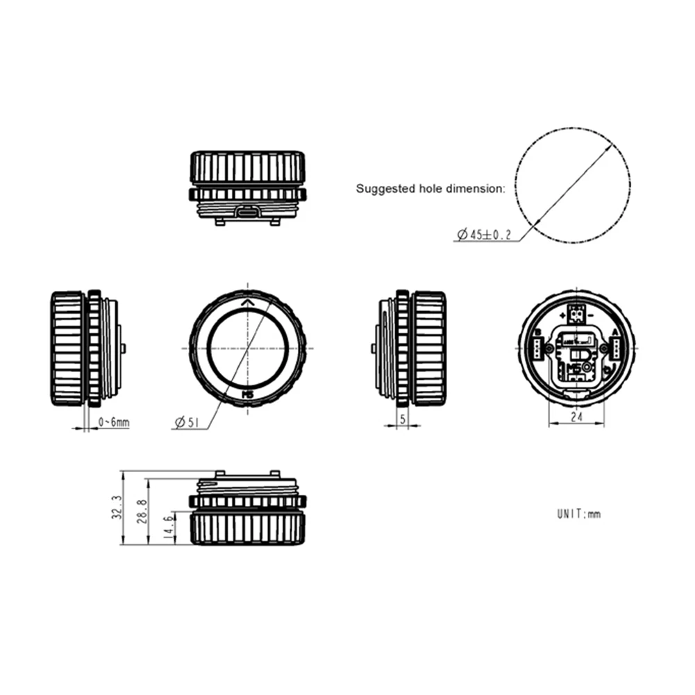 M5Dial Programmable Controller Rotary Encoder M5StampS3 Development Board 1.28-inch Round Touchscreen Smart Home Control