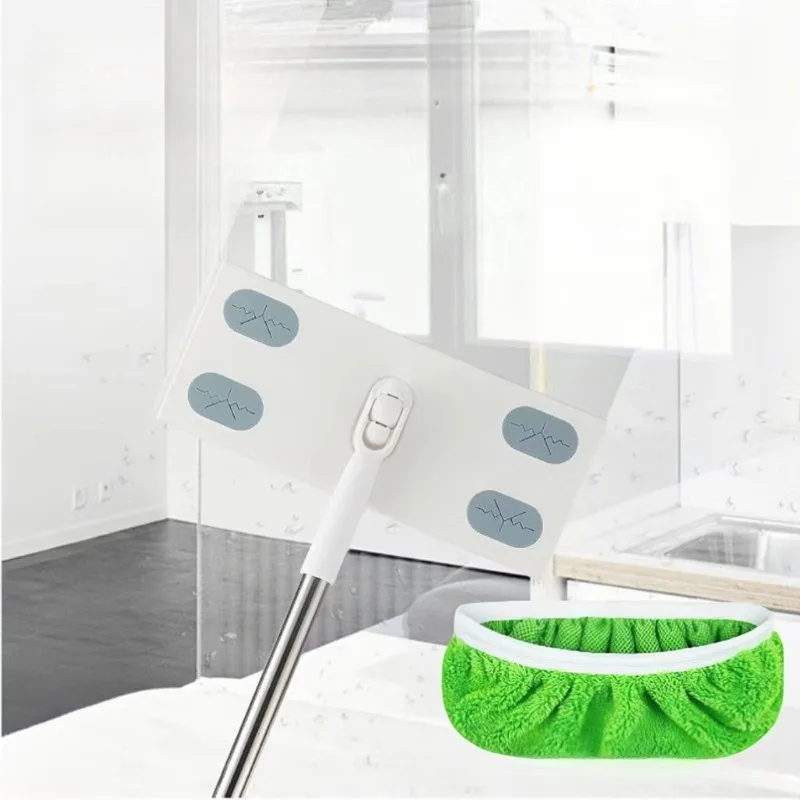 Green coral fleece mop for washing, reusable flat mop for replacing cloth
Green coral fleece mop for washing, reusable flat mop for replacing cloth
